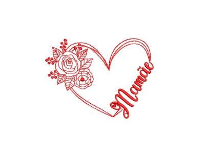 Matriz de Bordado - Dia das Mães 3