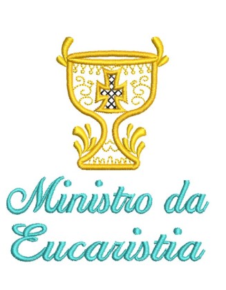 Matriz de Bordado - Ministro da Eucaristia